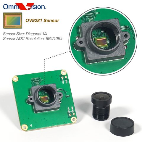 Raspberry Pi Industrial Camera Module OmniVision OV9281 Sensor 2MPixel ...