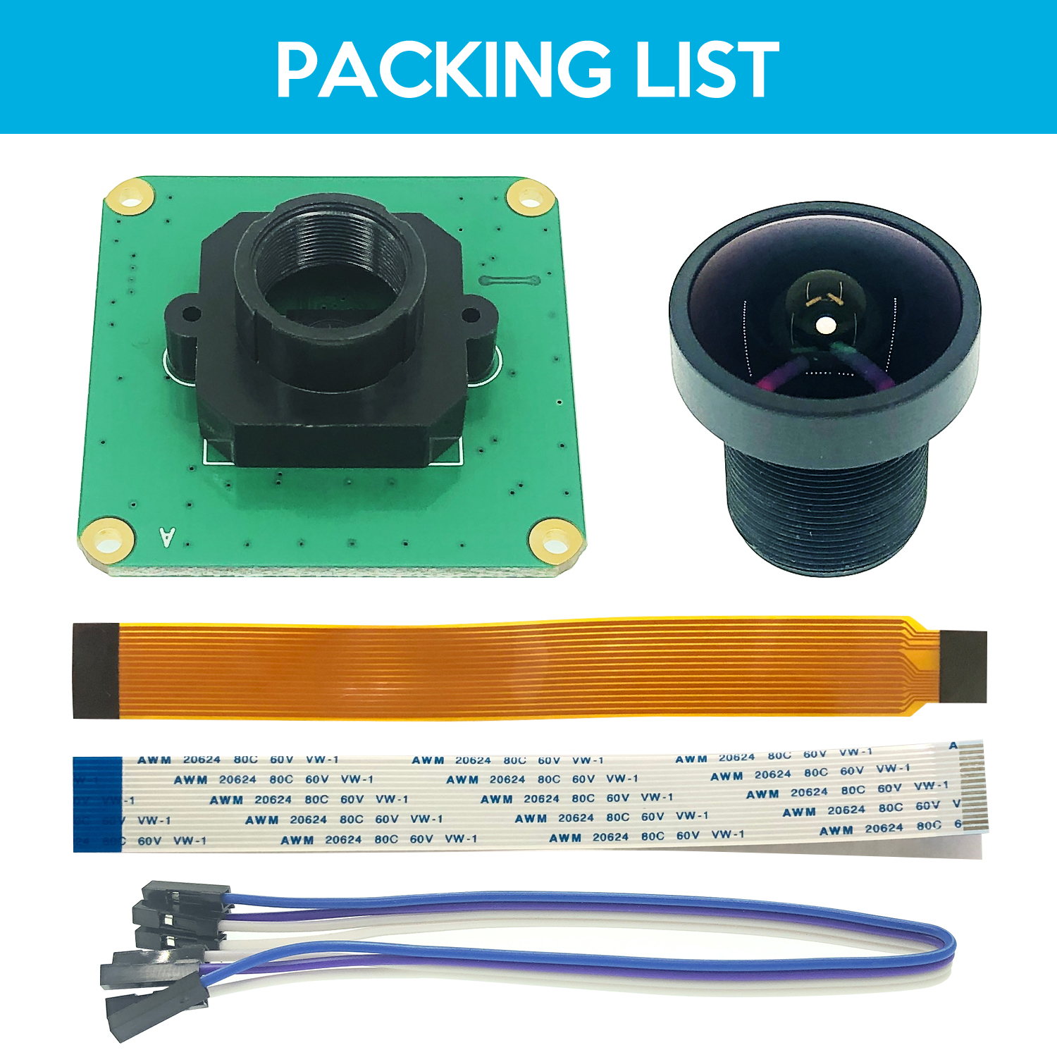 CAM-IMX296Mono-GS, Raspbery PI GS Camera With Mono Sensor Support External Trigger - Image 4