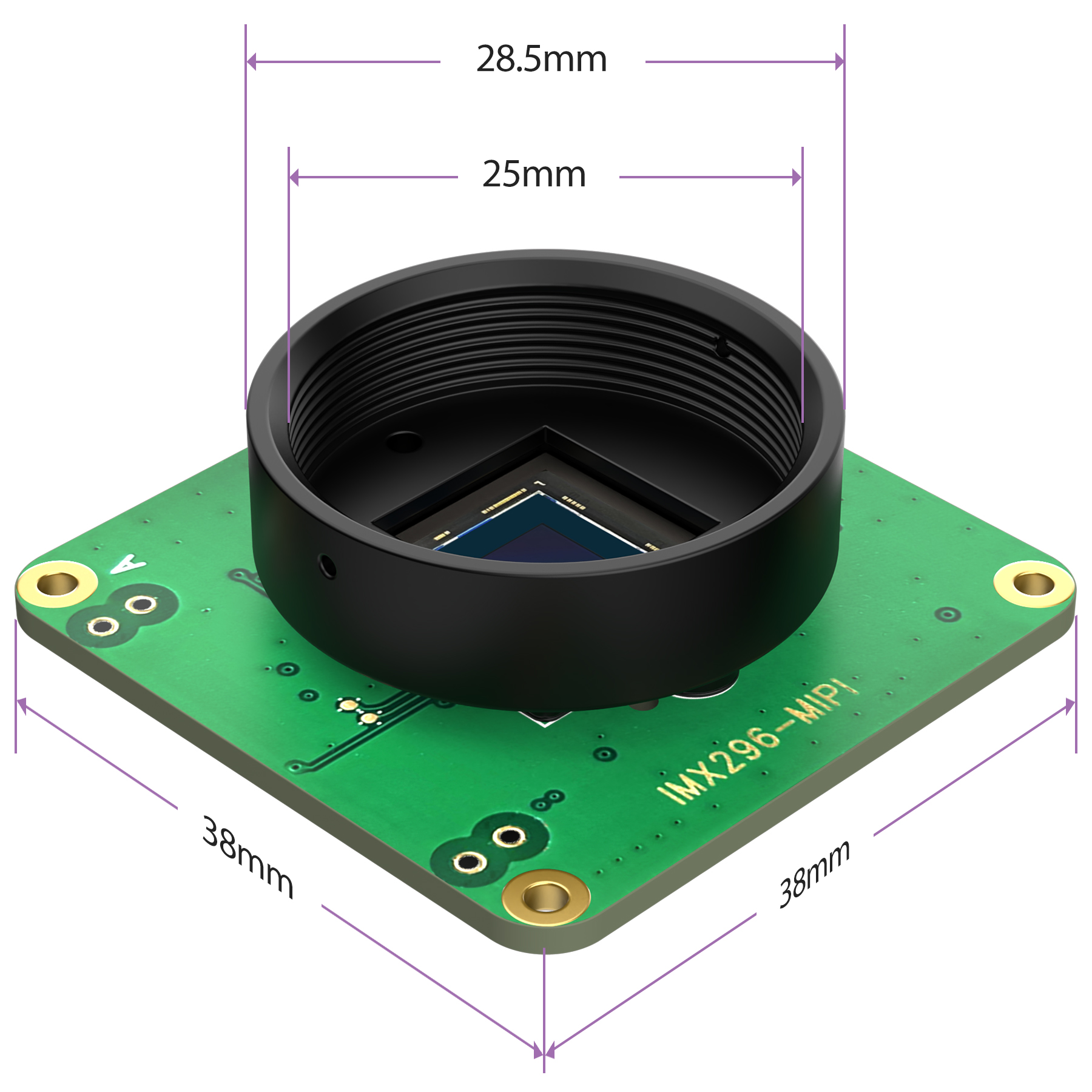 CAM-IMX296Color-GS, Raspbery PI GS Camera With Color Sensor Support  External Trigger – InnoMaker English|USB TO CAN Analyzer|Raspberry Pi  Solutions|Industrial Camera|