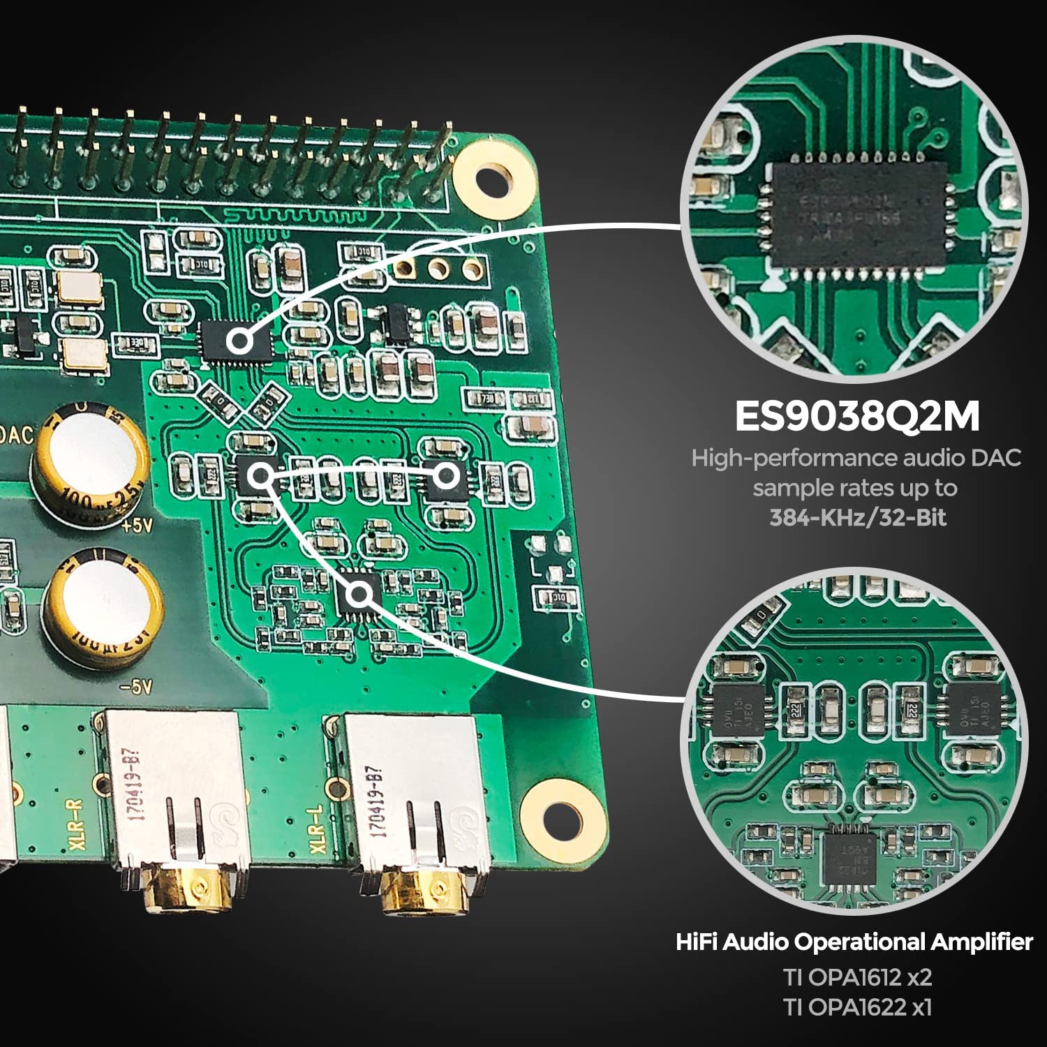 RPI HIFI DAC PRO – InnoMaker English, USB TO CAN Analyzer, Raspberry Pi  Solutions, Industrial Camera