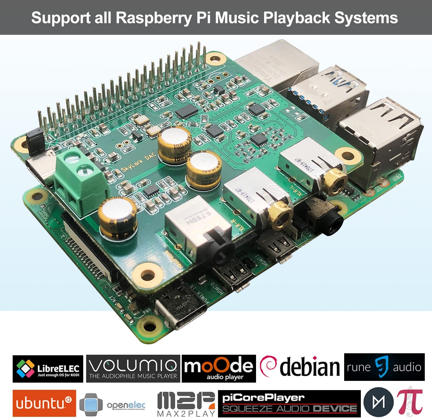 RPI HIFI DAC PRO – InnoMaker English, USB TO CAN Analyzer, Raspberry Pi  Solutions, Industrial Camera